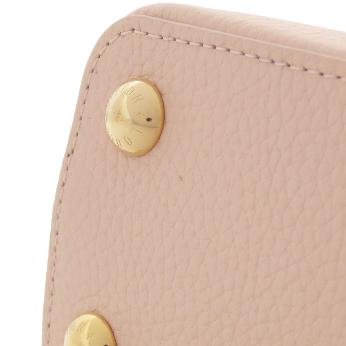 LOUIS VUITTON Handbag M22514 Taurillon Clemence Leather pink beige