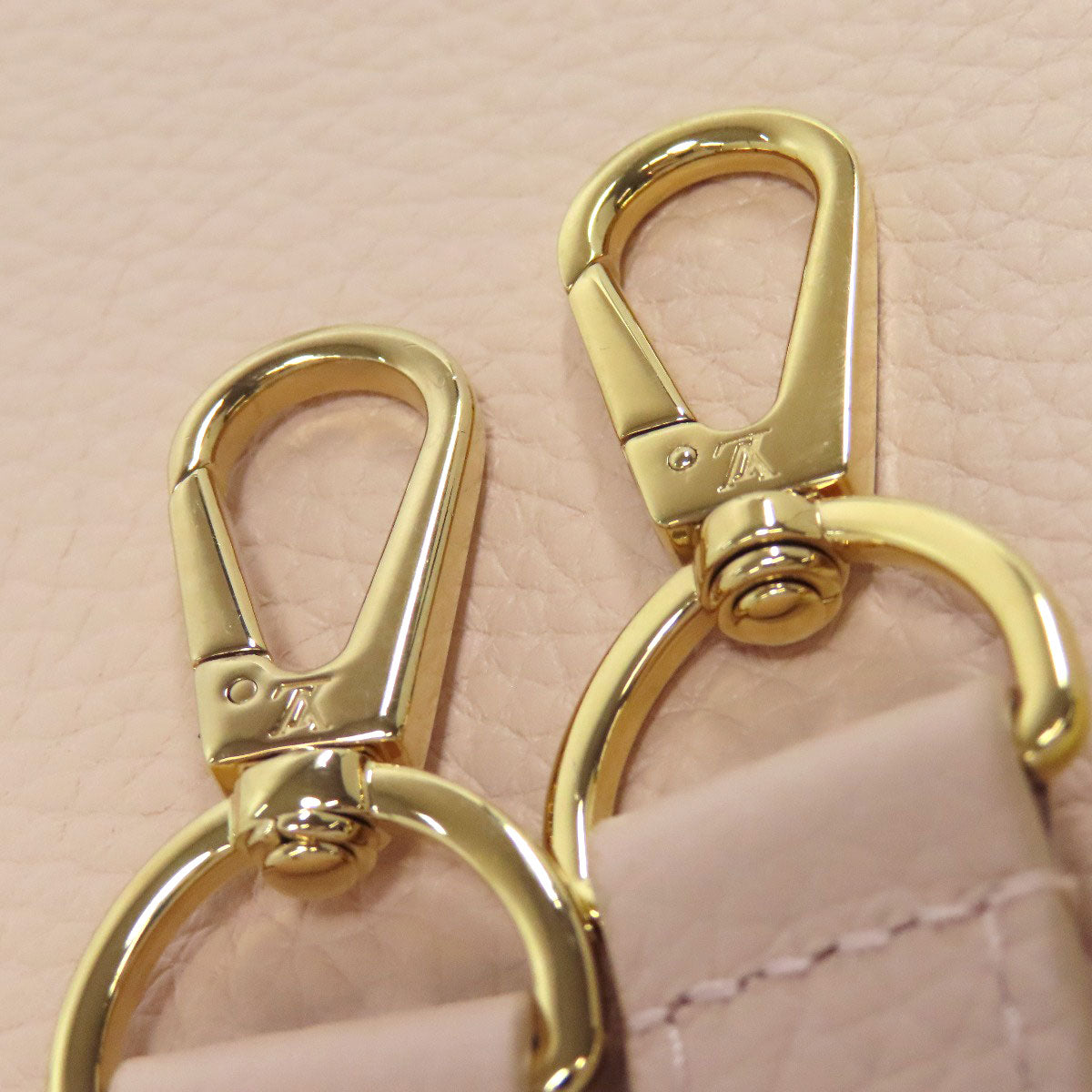 LOUIS VUITTON Handbag M22514 Taurillon Clemence Leather pink beige