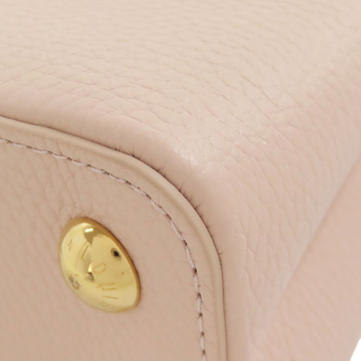 LOUIS VUITTON Handbag M22514 Taurillon Clemence Leather pink beige