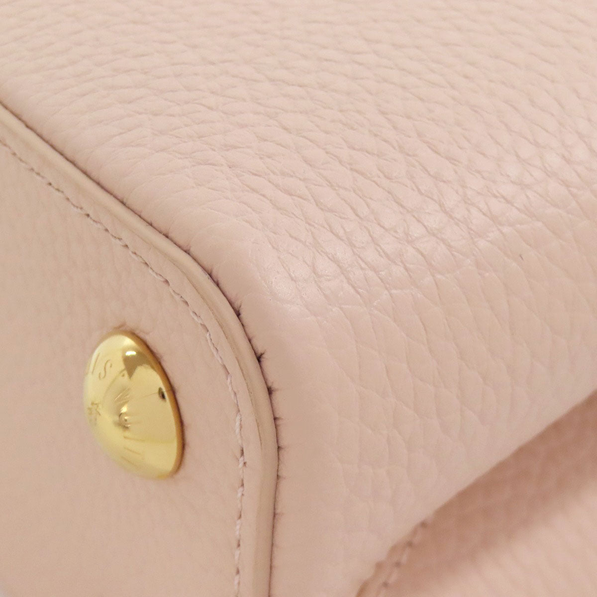 LOUIS VUITTON Handbag M22514 Taurillon Clemence Leather pink beige