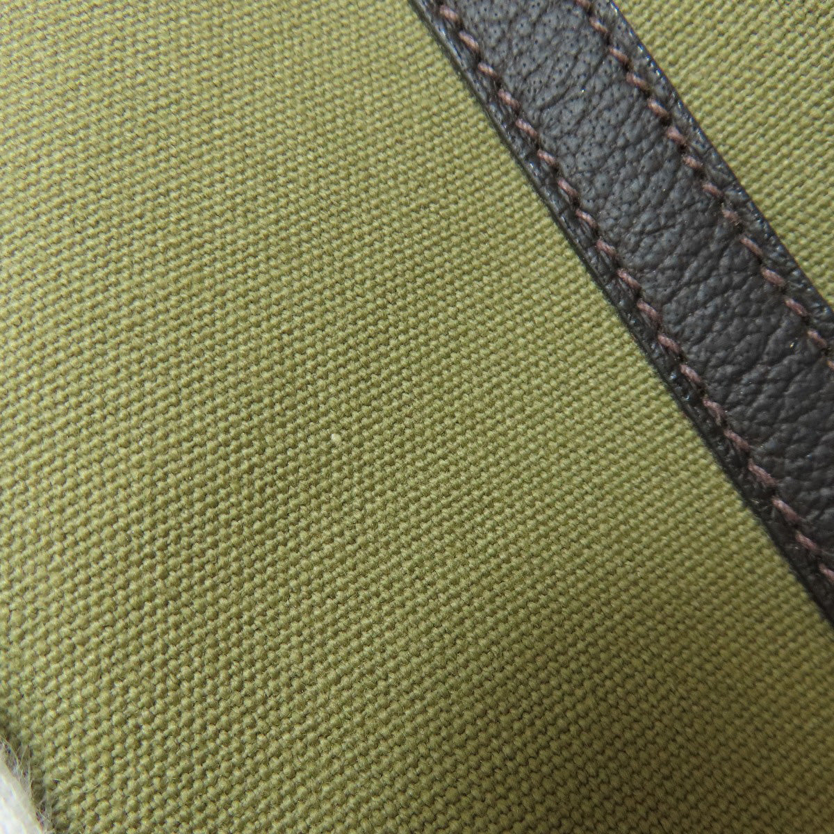 HERMES Tote Bag Towar Officche green Garden Party PM SilverMetal Women Used