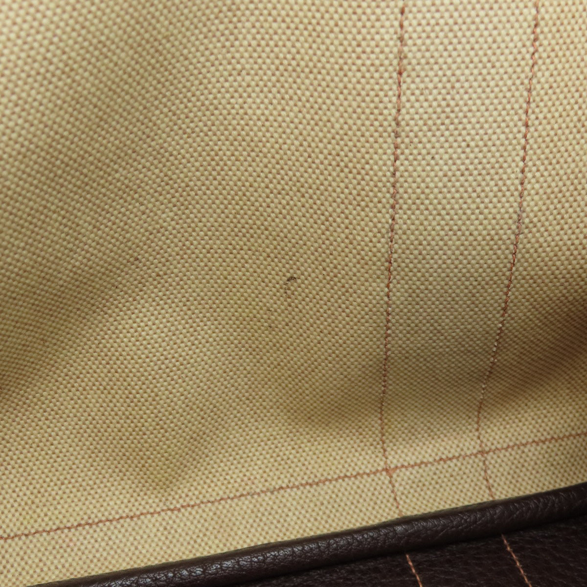 HERMES Tote Bag Tower ash Brown Garden Party PM Maroon SilverMetal Women Used