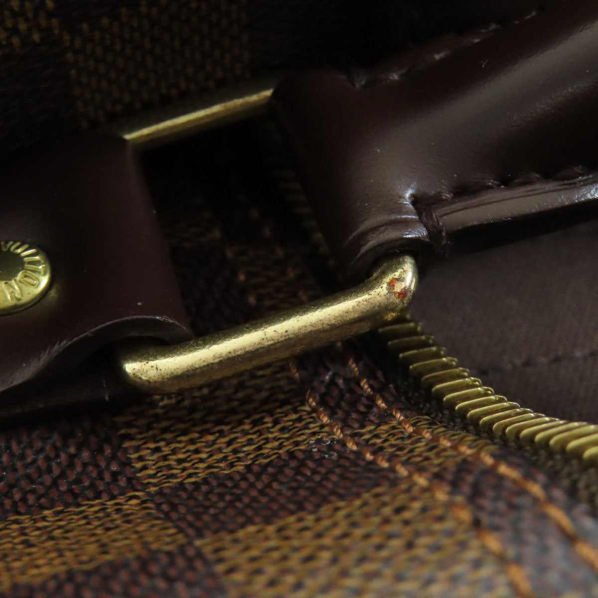 LOUIS VUITTON Boston Duffel bag N41414 Damier canvas Damier / Ebene