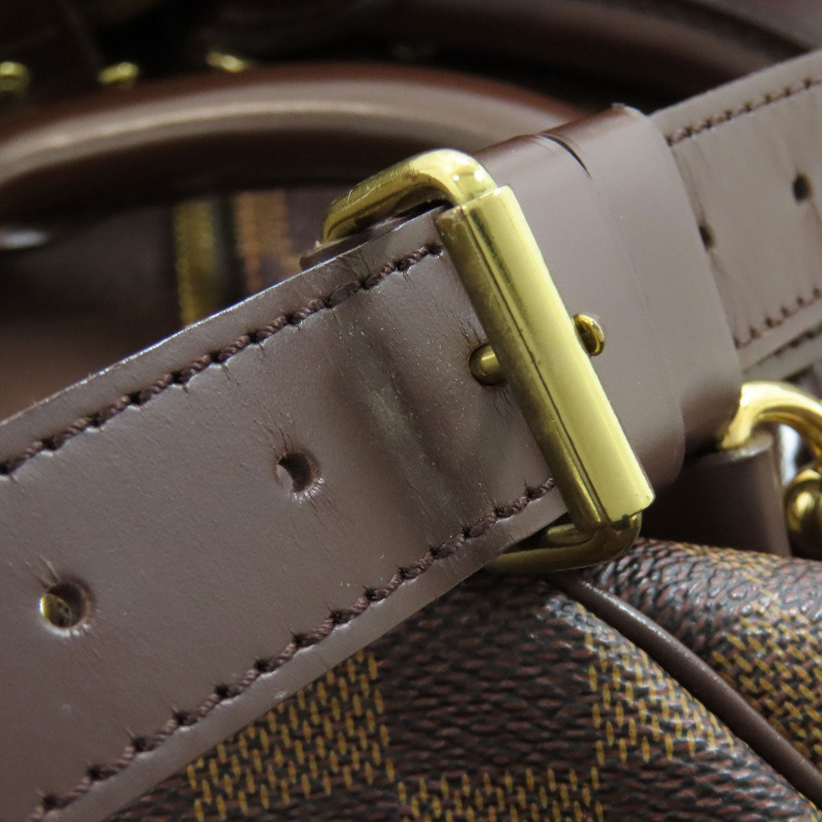 LOUIS VUITTON Boston Duffel bag N41414 Damier canvas Damier / Ebene