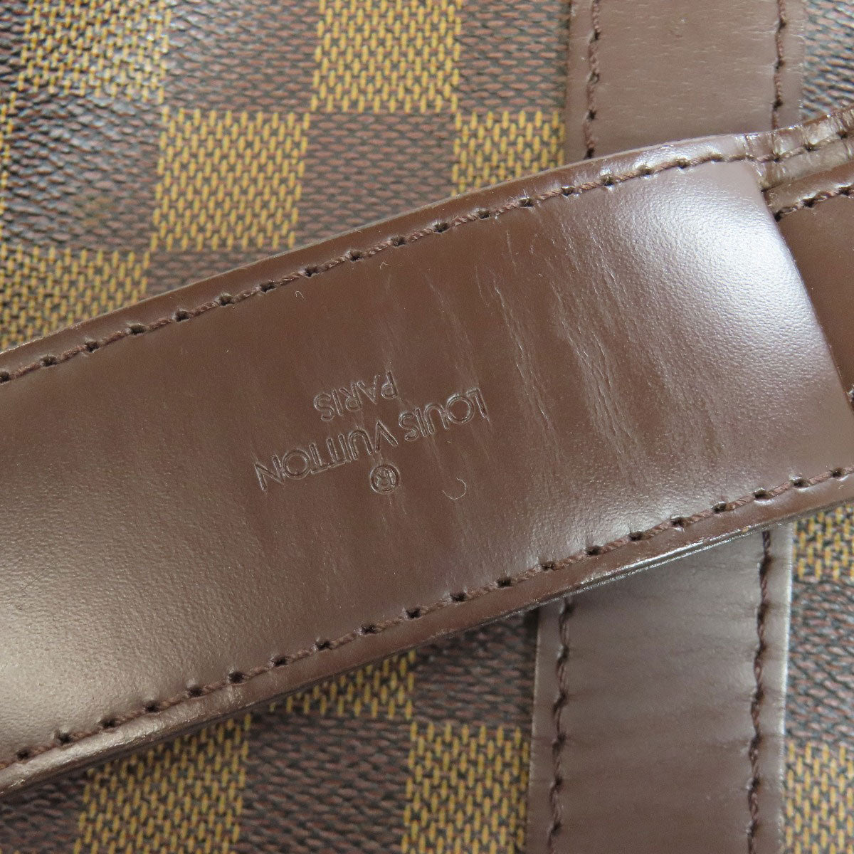 LOUIS VUITTON Boston Duffel bag N41414 Damier canvas Damier / Ebene