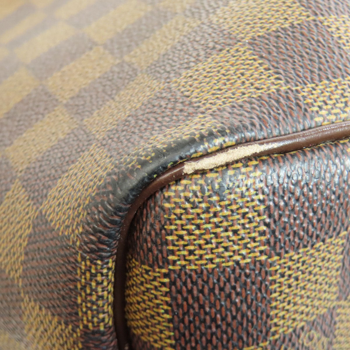 LOUIS VUITTON Boston Duffel bag N41414 Damier canvas Damier / Ebene