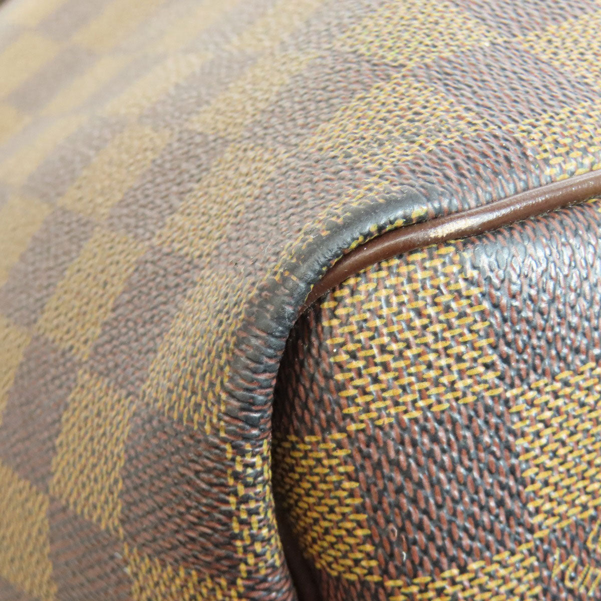 LOUIS VUITTON Boston Duffel bag N41414 Damier canvas Damier / Ebene