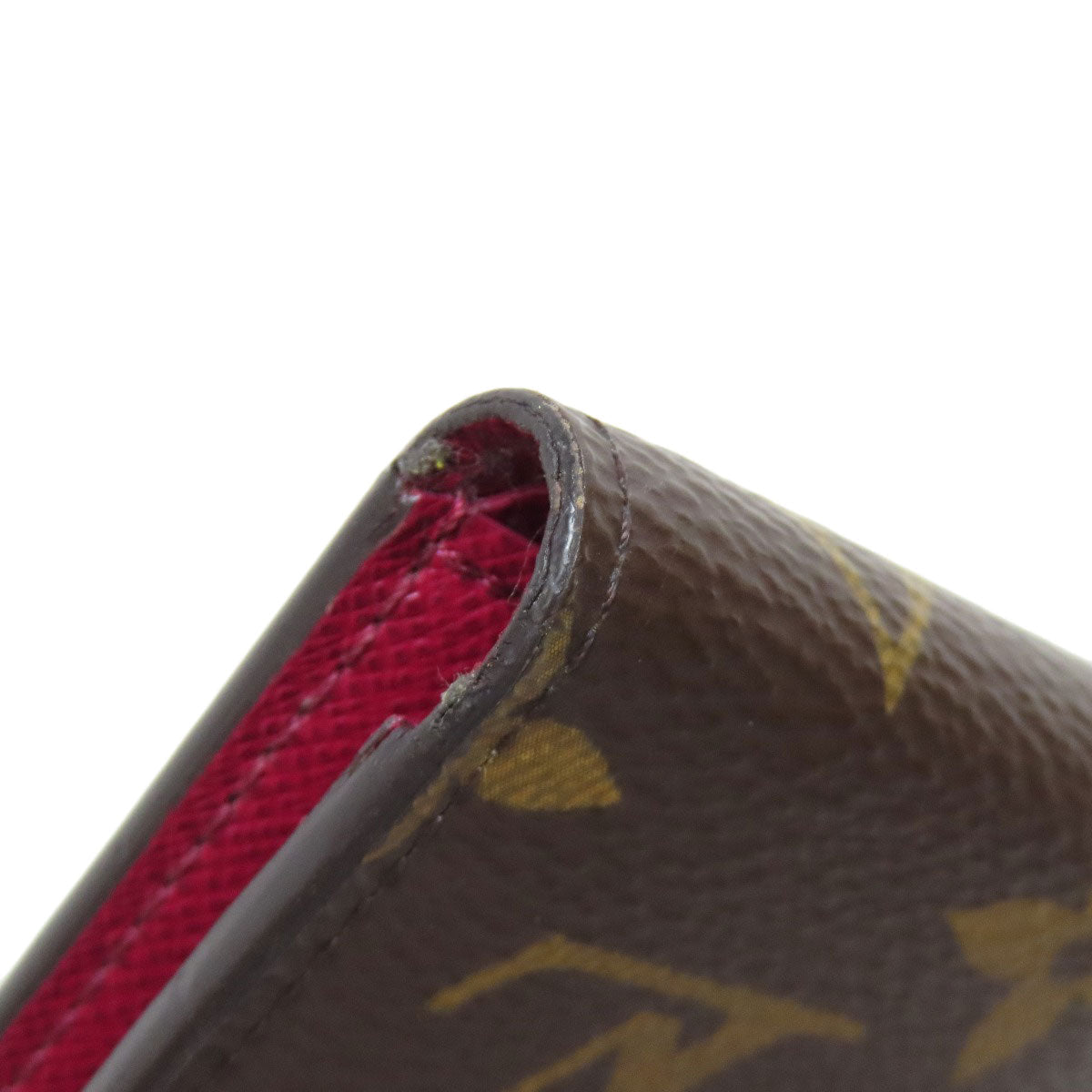 LOUIS VUITTON Bifold Wallet M41938 Monogram canvas Brown Portefeuille Victorine Women Used