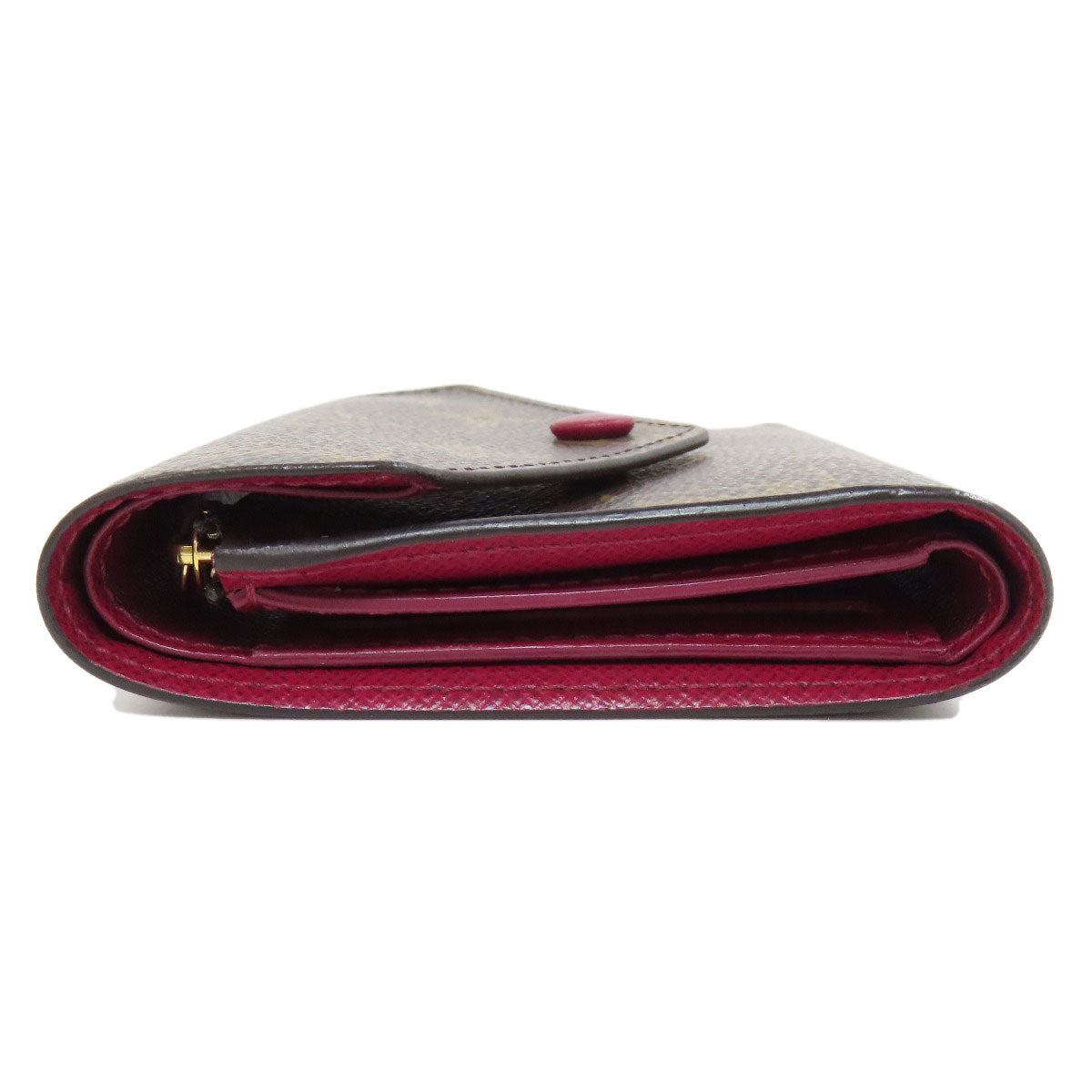 LOUIS VUITTON Bifold Wallet M41938 Monogram canvas Brown Portefeuille Victorine Women Used