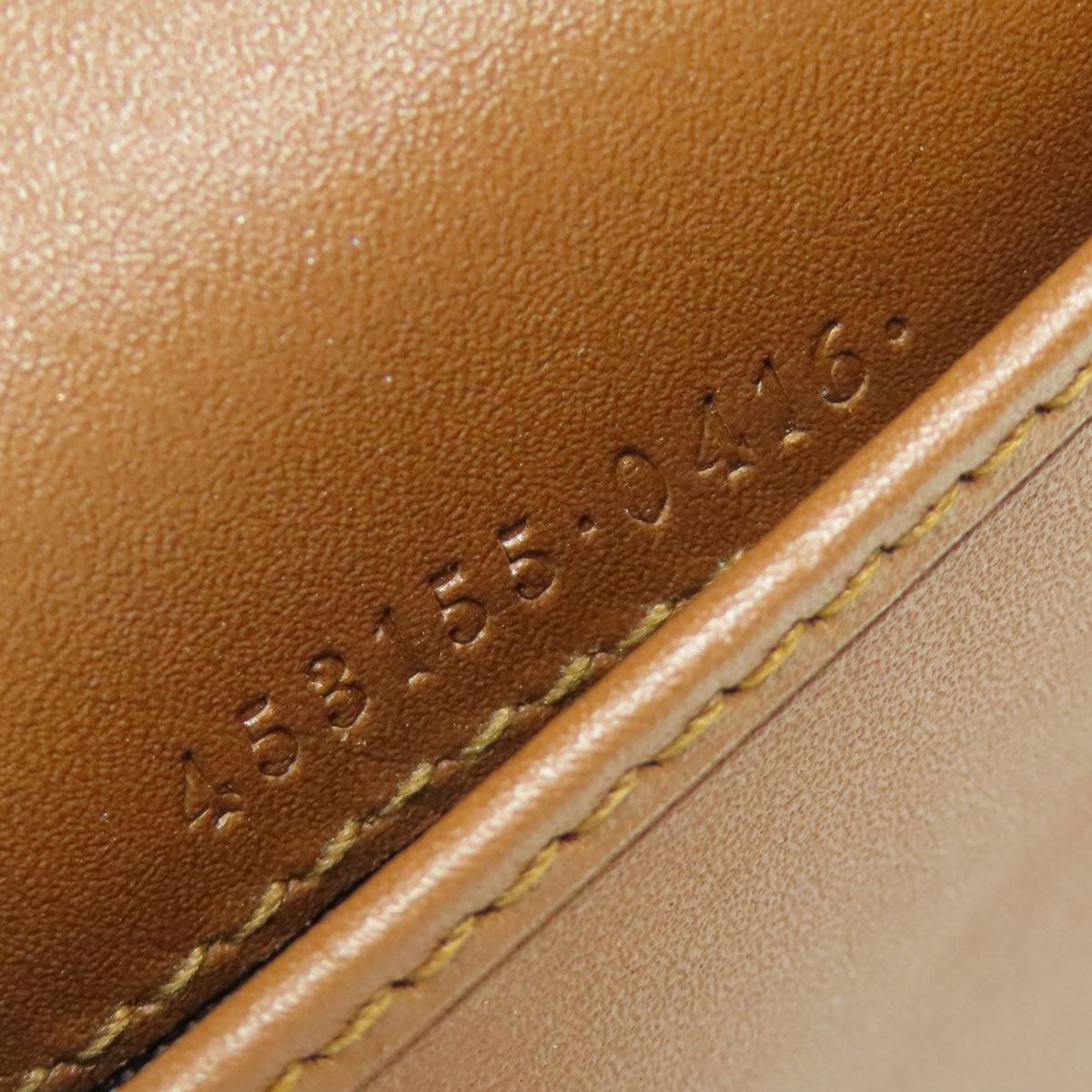 GUCCI Bifold Wallet 453155 PVC, Leather Brown GG Supreme Women Used
