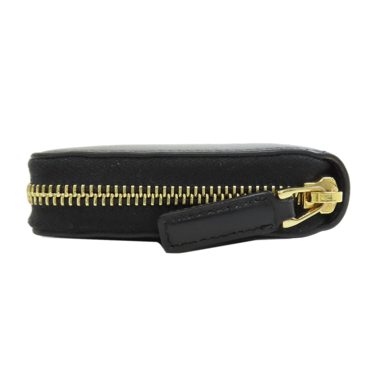GUCCI Long Wallet Purse 547591 leather black logo Women Used