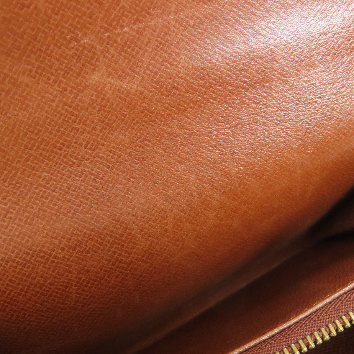 LOUIS VUITTON Bifold Wallet M61735 Monogram canvas Brown Portonet Zip Women Used