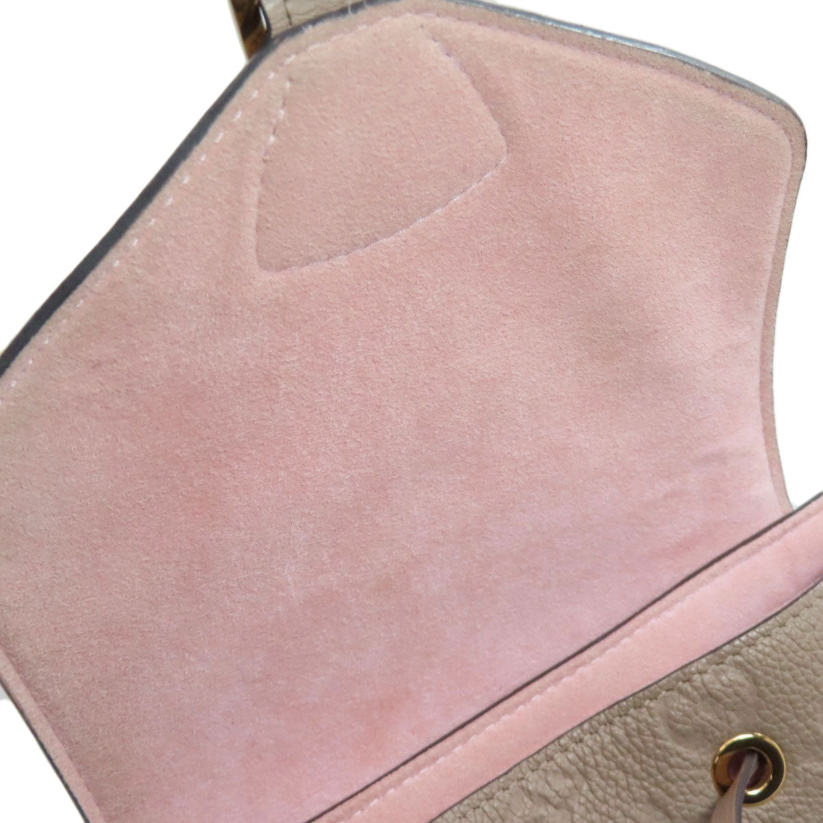 LOUIS VUITTON Backpack M45410 Ann Platt beige MontsourisPM Women Used