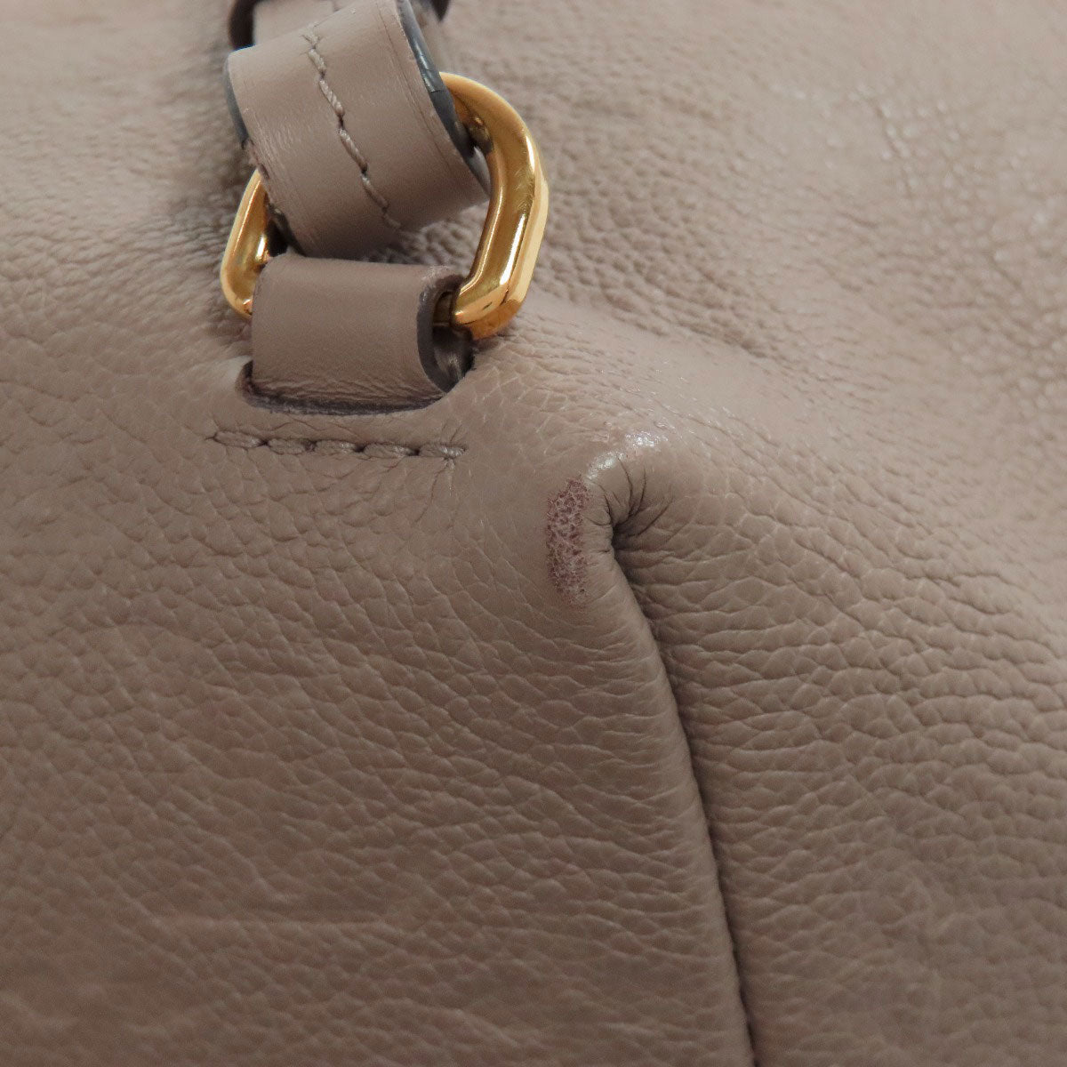 LOUIS VUITTON Backpack M45410 Ann Platt beige MontsourisPM Women Used