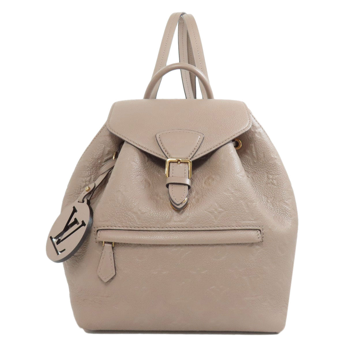 LOUIS VUITTON Backpack M45410 Ann Platt beige MontsourisPM Women Used