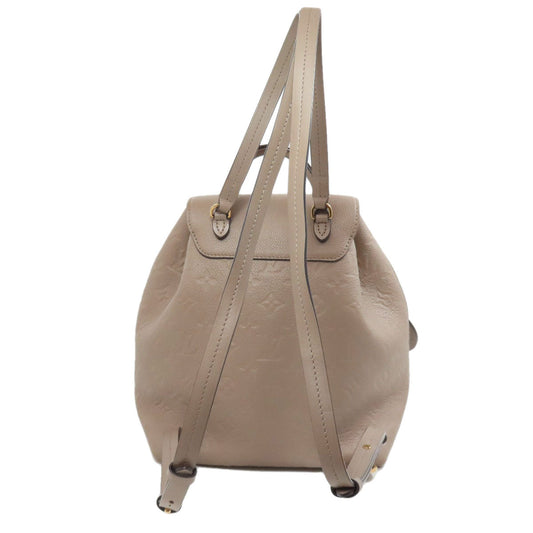 LOUIS VUITTON Backpack M45410 Ann Platt beige MontsourisPM Women Used