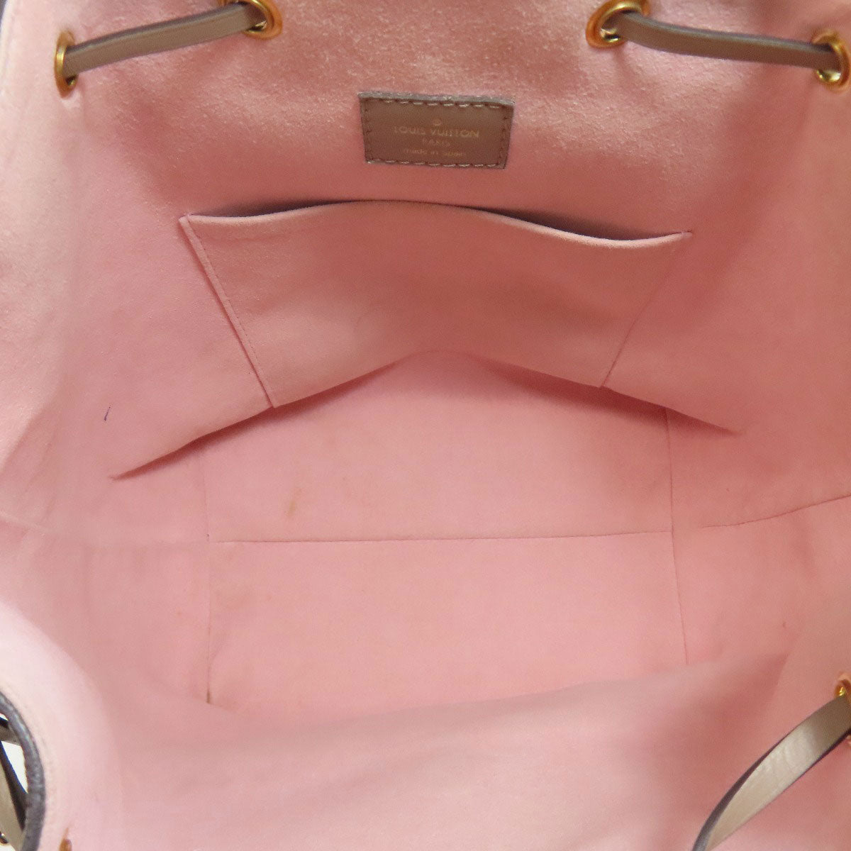 LOUIS VUITTON Backpack M45410 Ann Platt beige MontsourisPM Women Used