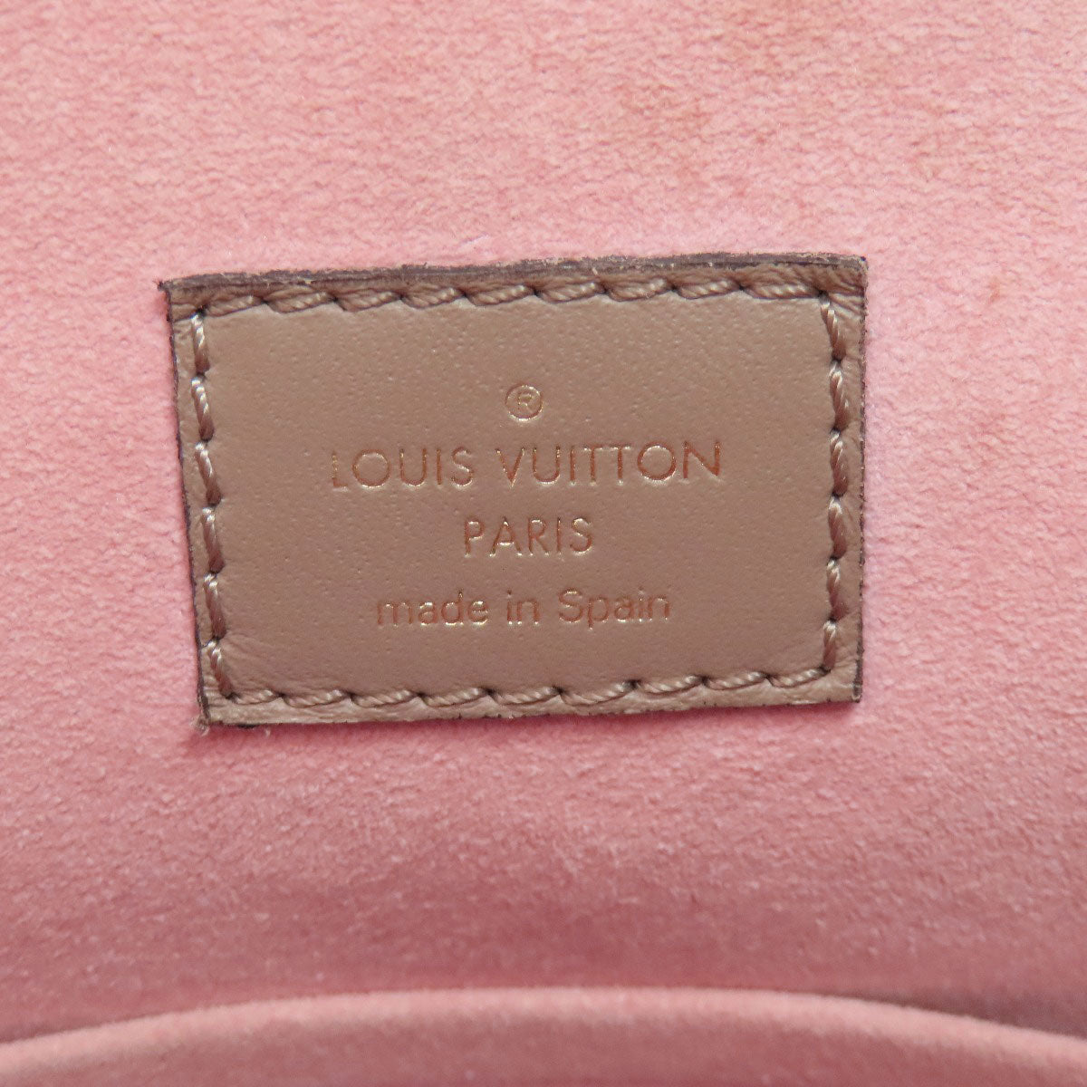 LOUIS VUITTON Backpack M45410 Ann Platt beige MontsourisPM Women Used