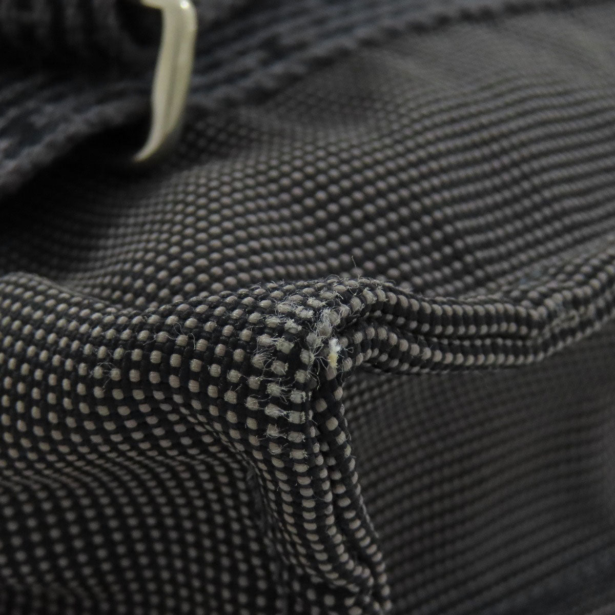 HERMES Backpack canvas gray Her Line add PM Women Used