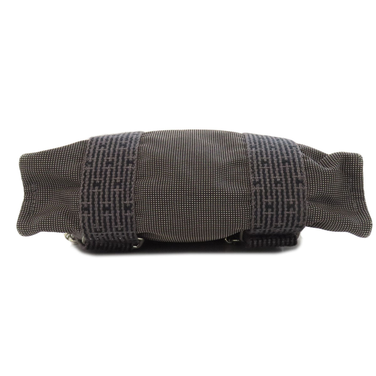 HERMES Backpack canvas gray Her Line add PM Women Used