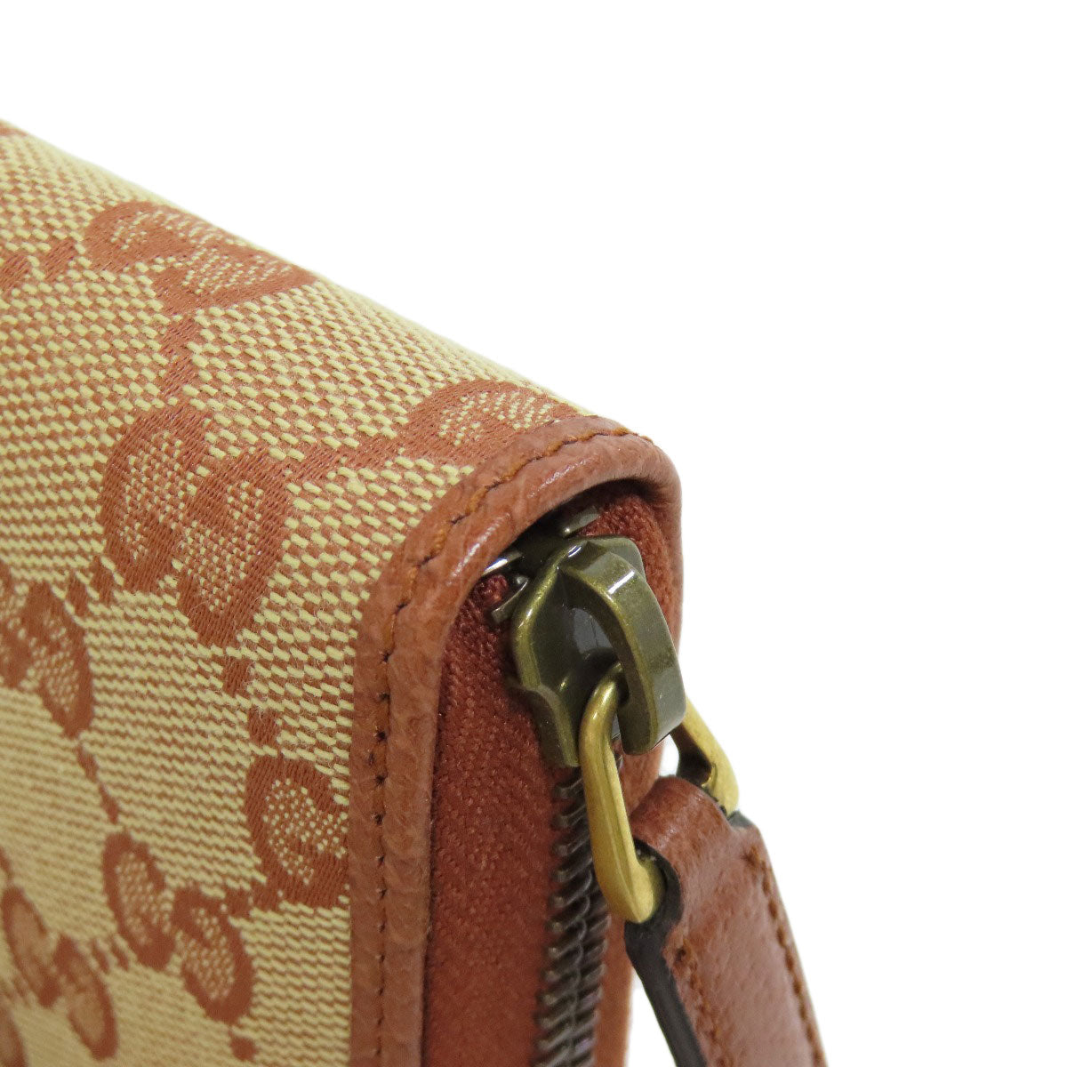 GUCCI Long Wallet Purse 547791 canvas Brown NY Yankees collaboration GG Women Used