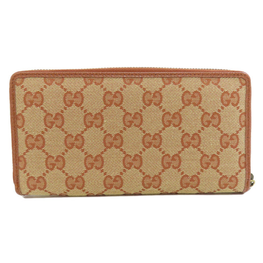GUCCI Long Wallet Purse 547791 canvas Brown NY Yankees collaboration GG Women Used