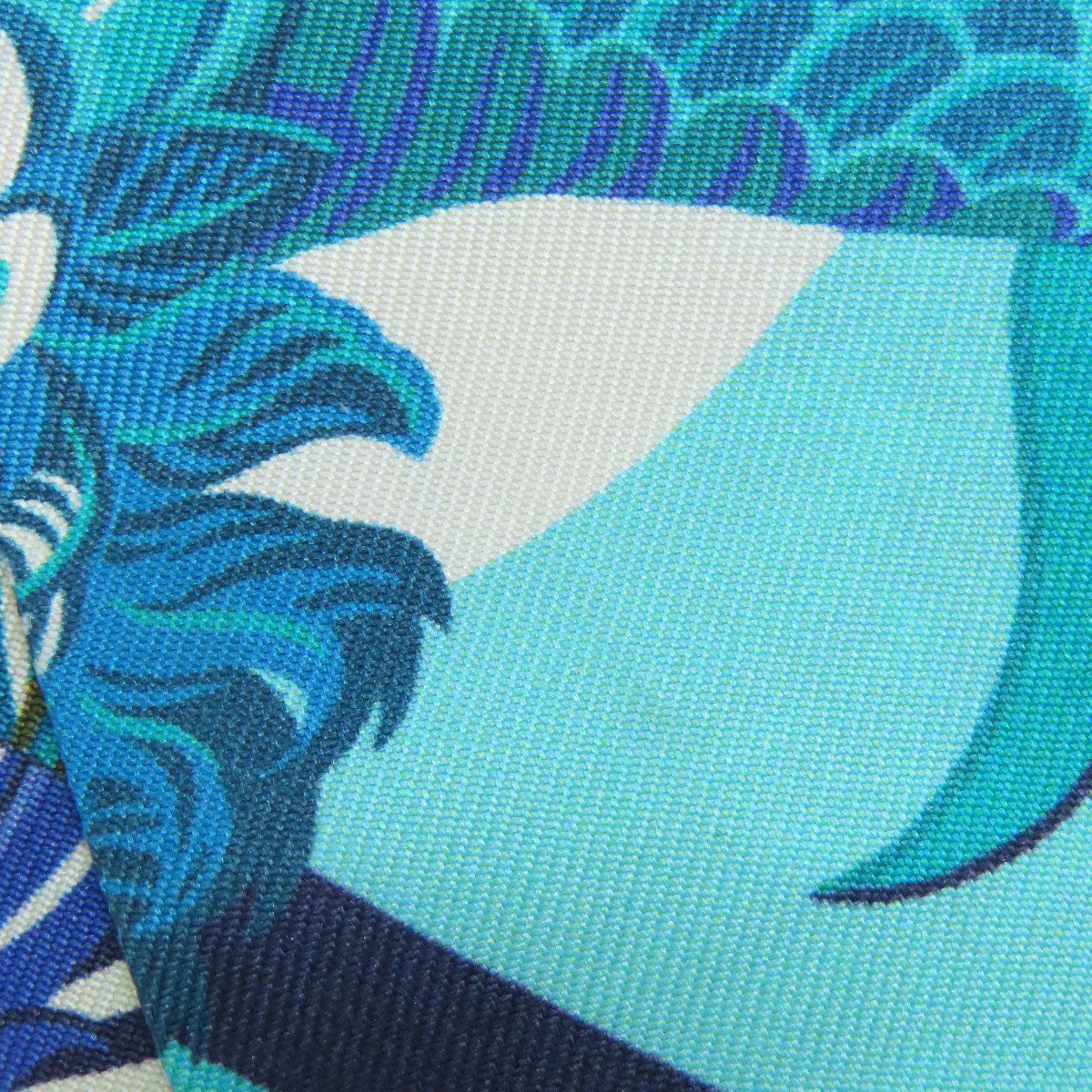 HERMES scarf silk blue Twilly Women Used