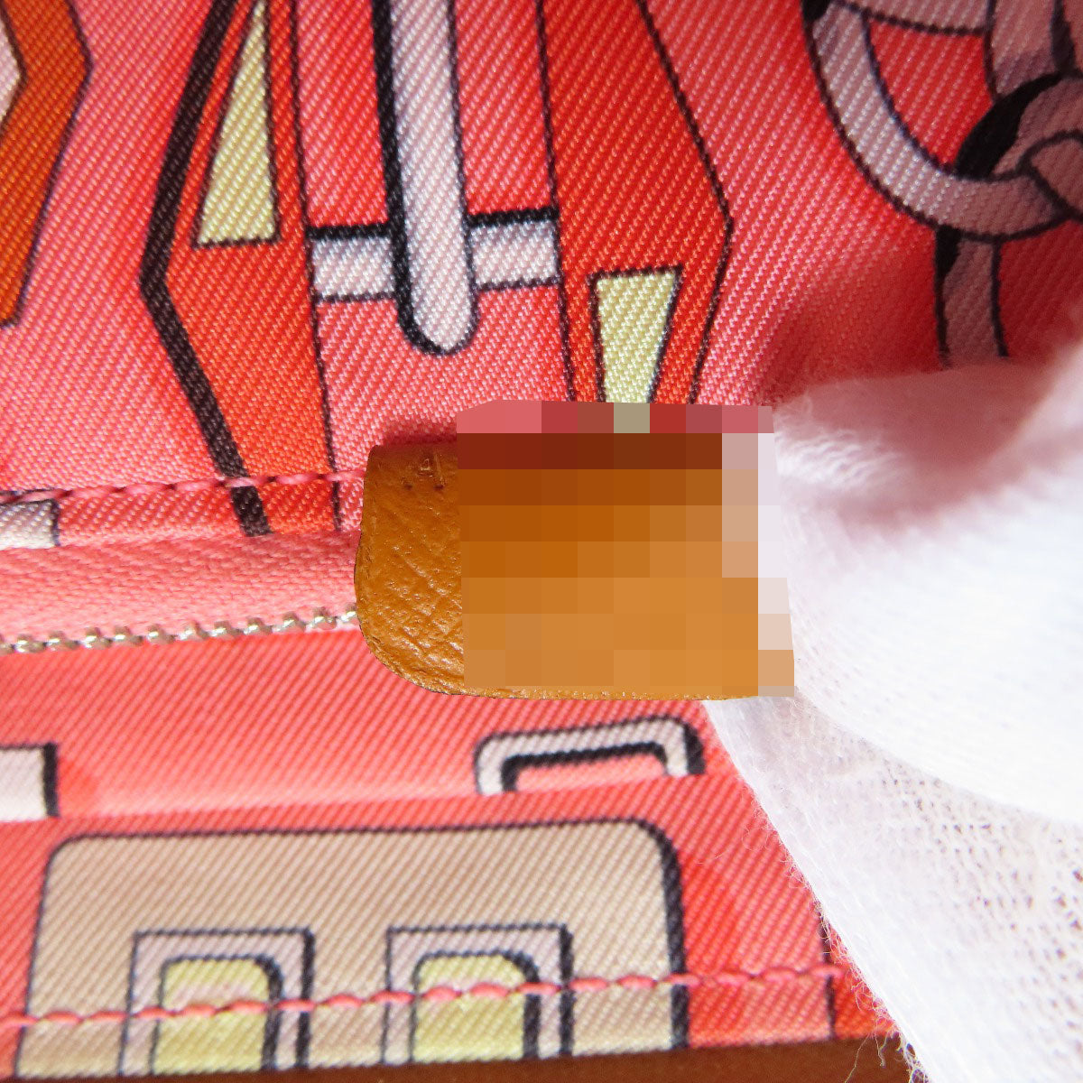 HERMES Long Wallet Purse Epsom Brown Azap Silk In Long Silver Metal