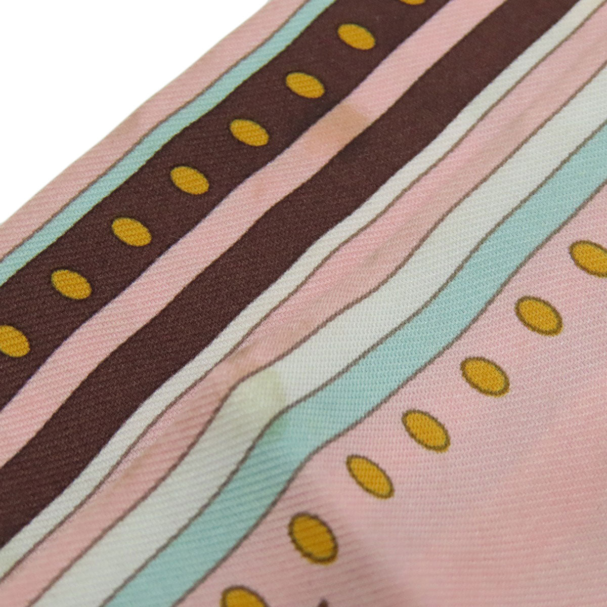 HERMES scarf silk pink Twilly Women Used