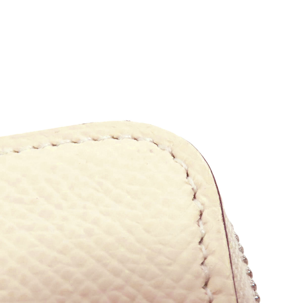 HERMES Long Wallet Purse Epsom white Azap Silkin Long Nata