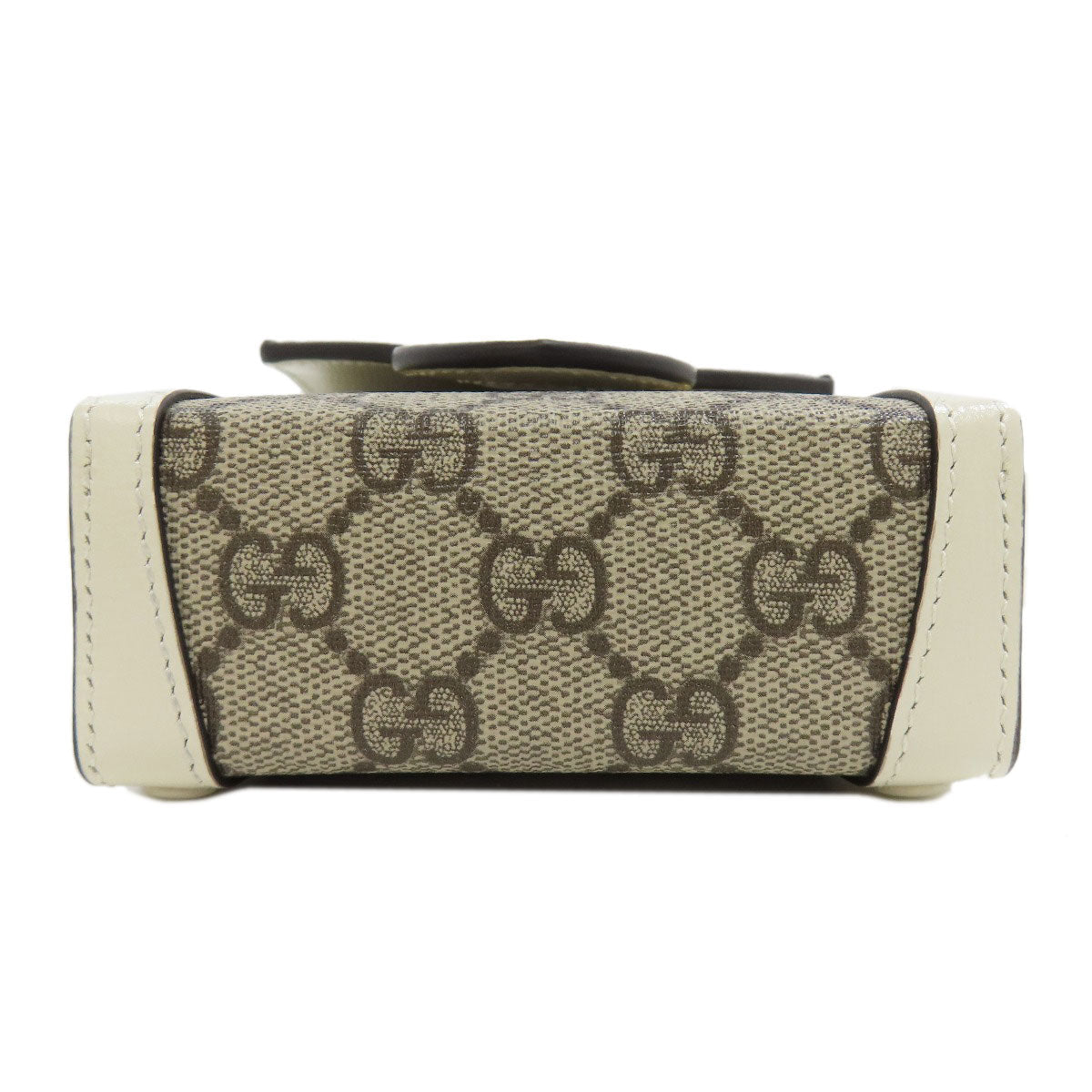 GUCCI Shoulder Bag 625615 PVC Brown Horsebit 1955 mini bag Women Used