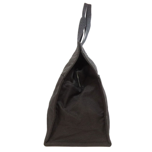 HERMES Tote Bag canvas gray Her LineTGM Women Used