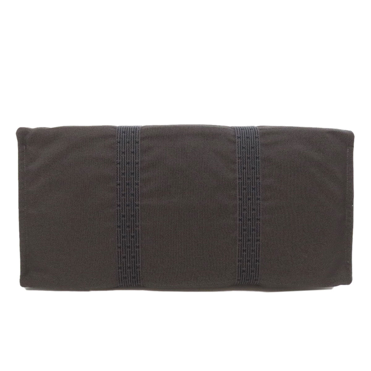 HERMES Tote Bag canvas gray Her LineTGM Women Used