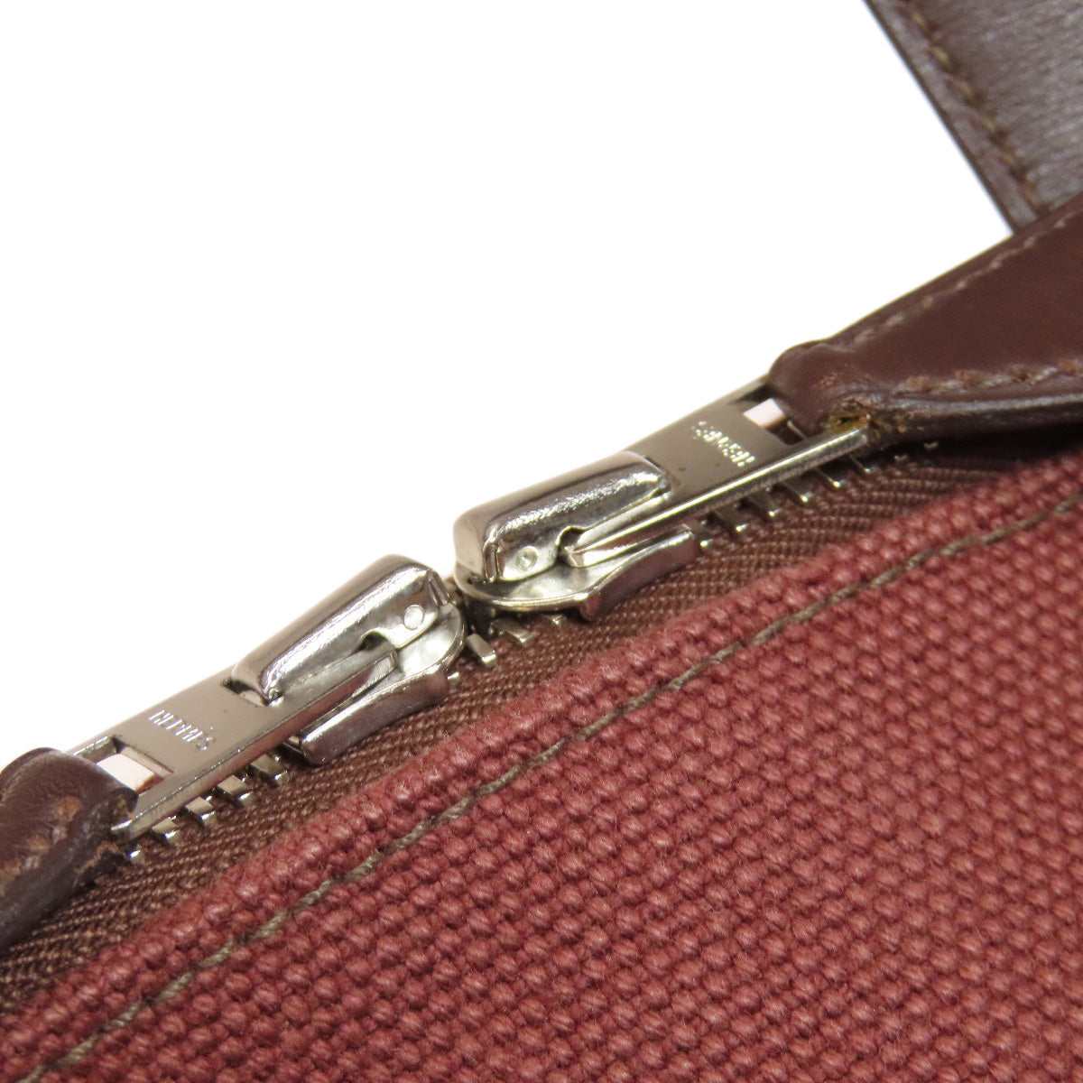 HERMES Handbag Tower ash Red Sac Iboo GM Women Used