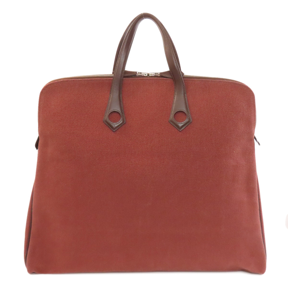 HERMES Handbag Tower ash Red Sac Iboo GM Women Used