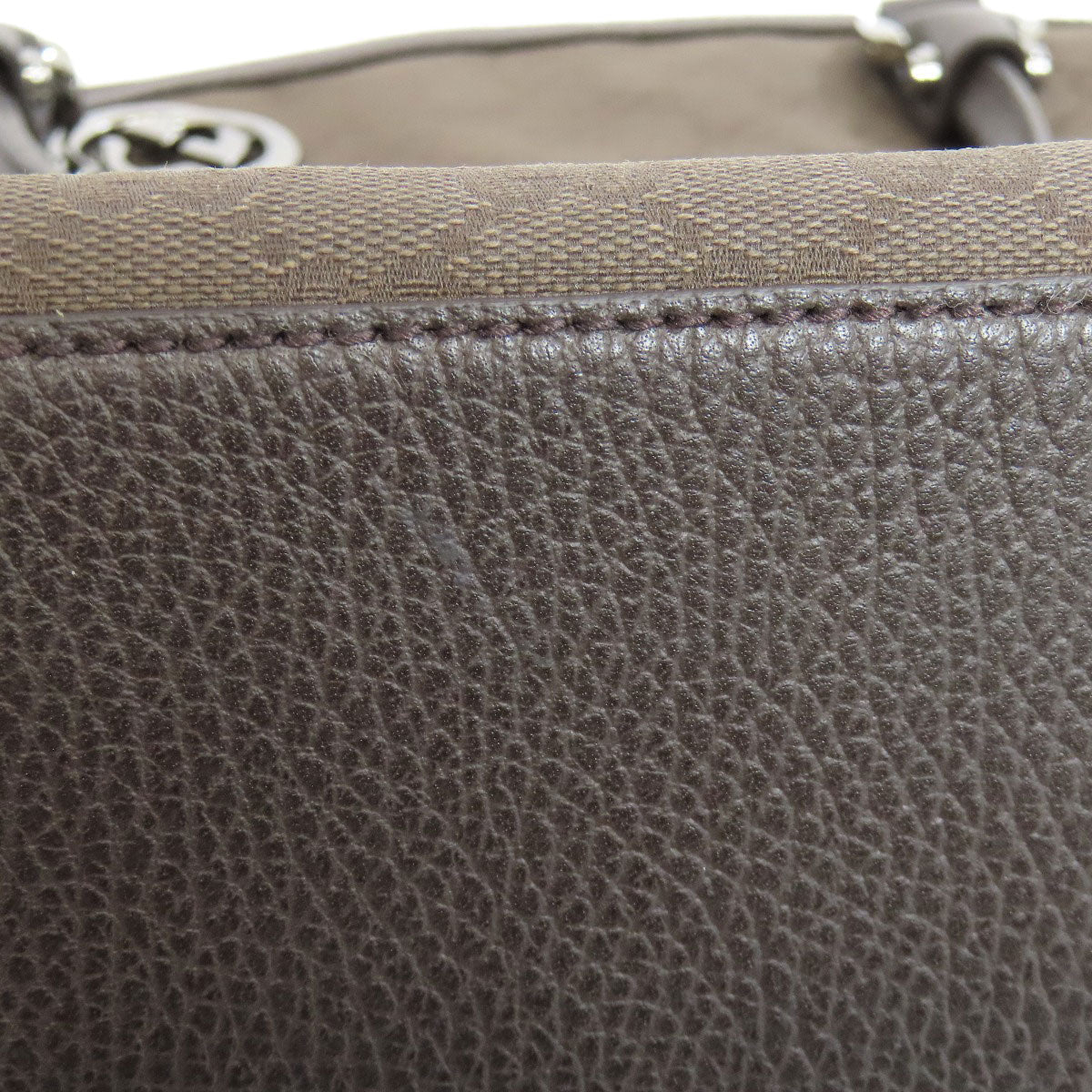 GUCCI Tote Bag 339551 canvas Brown GG outlet Women Used
