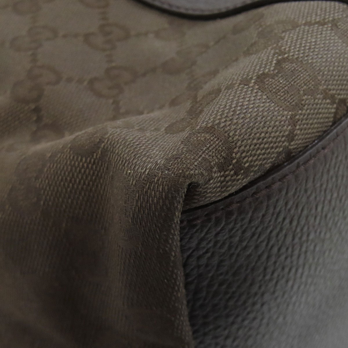 GUCCI Tote Bag 339551 canvas Brown GG outlet Women Used