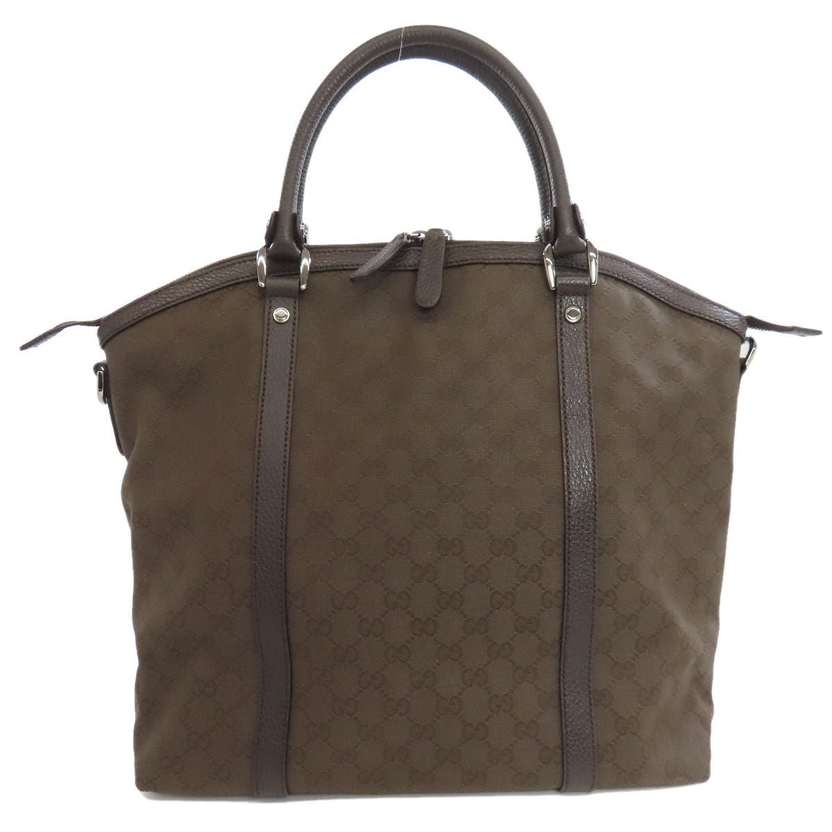GUCCI Tote Bag 339551 canvas Brown GG outlet Women Used