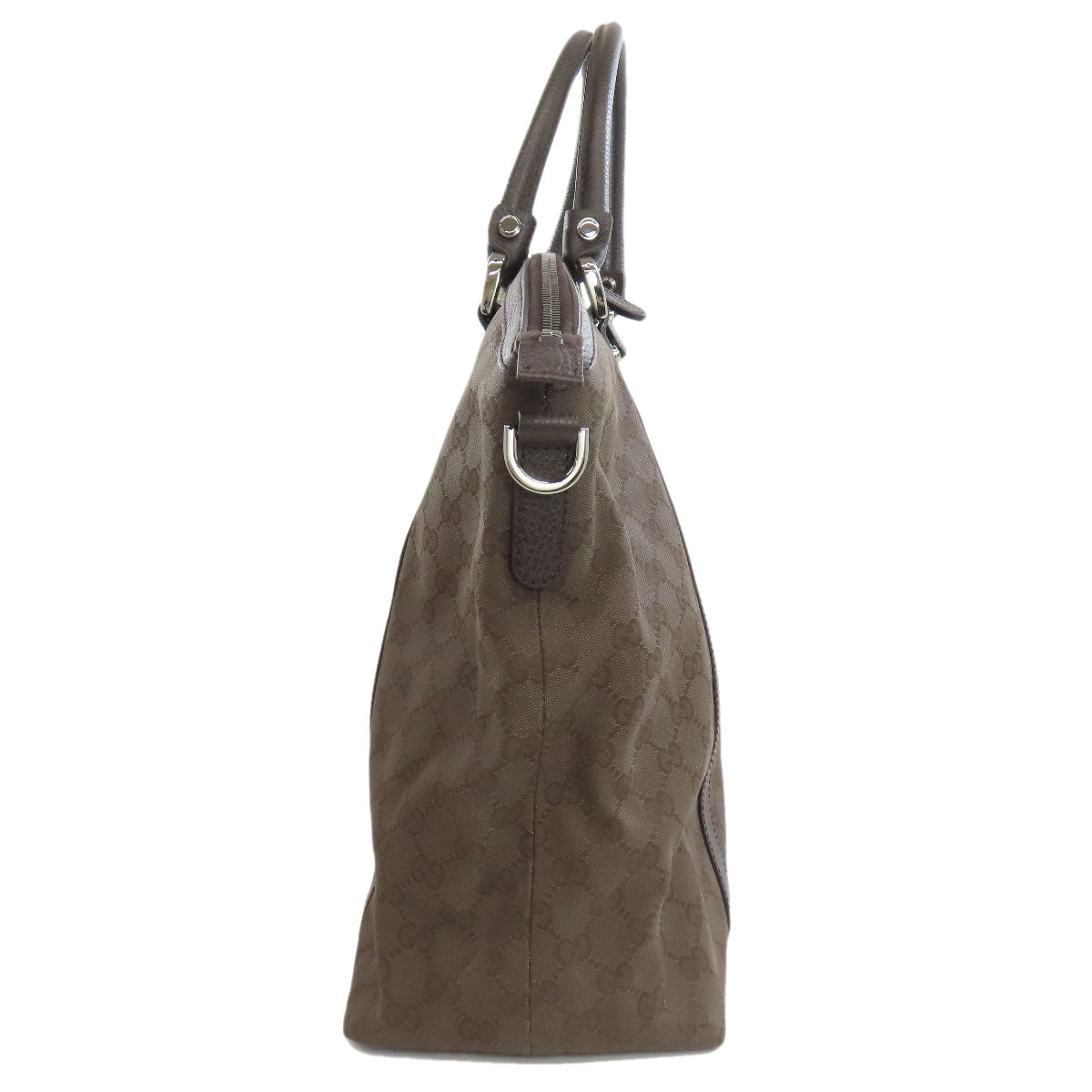 GUCCI Tote Bag 339551 canvas Brown GG outlet Women Used