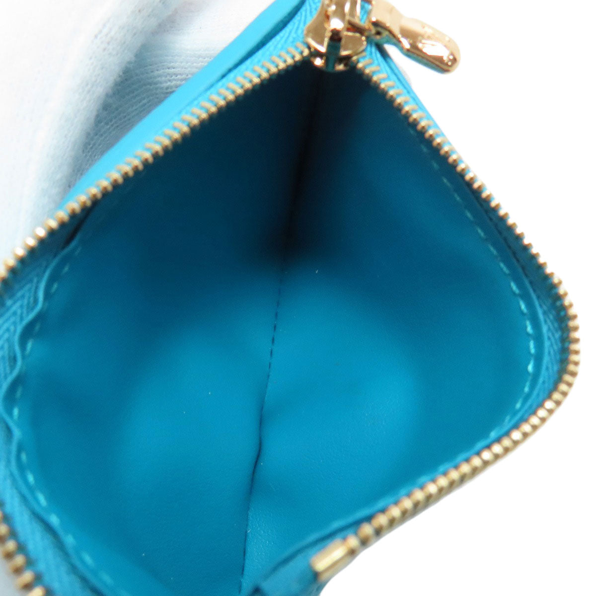 LOUIS VUITTON Bifold Wallet M82314 leather blue