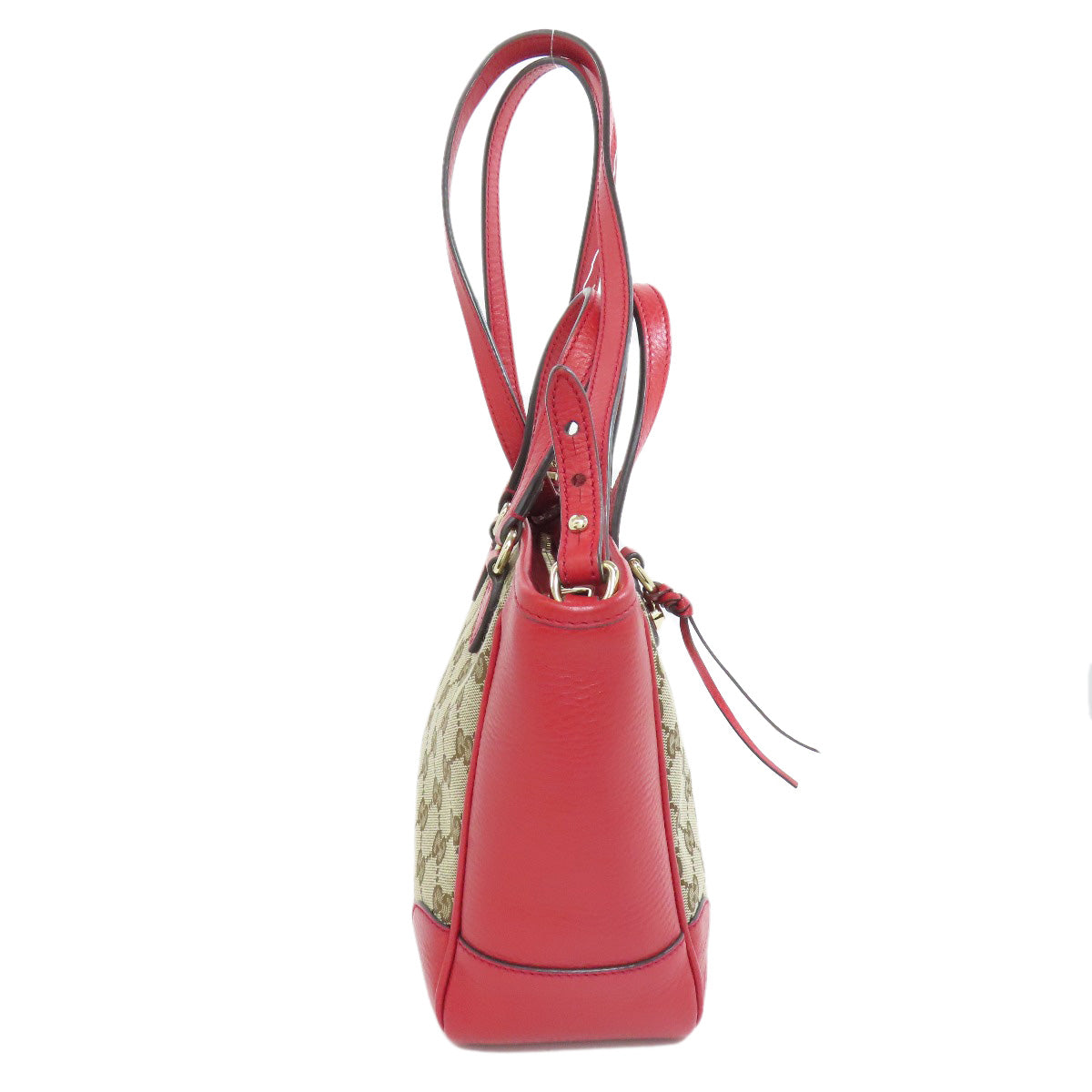GUCCI Handbag 449241 canvas Red Outlet GG 2WAY Women Used