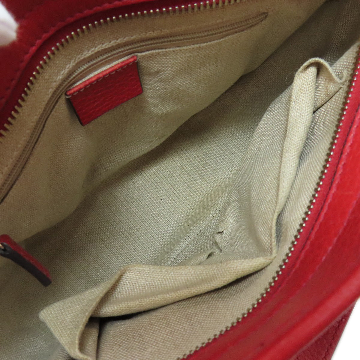 GUCCI Handbag 449241 canvas Red Outlet GG 2WAY Women Used