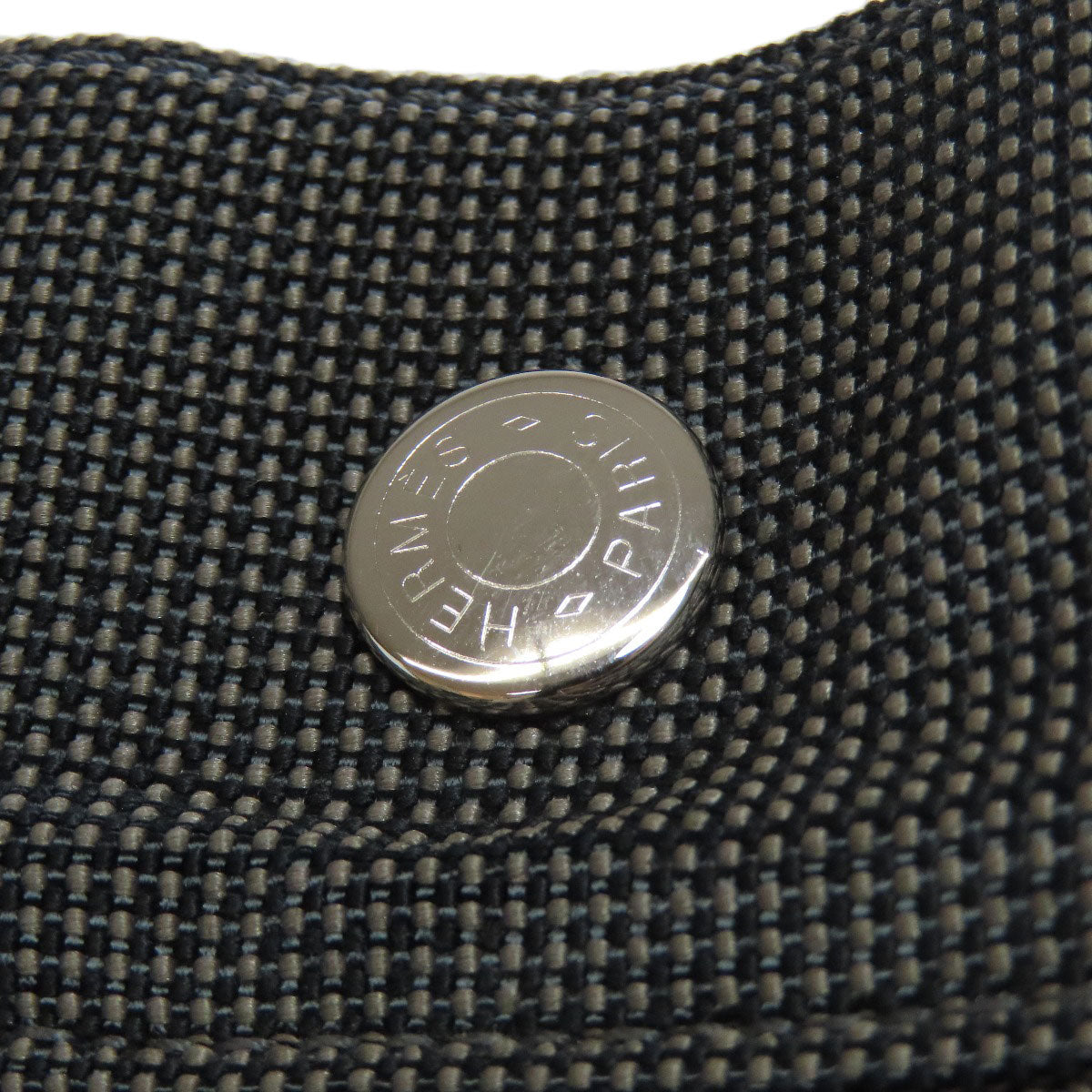 HERMES Backpack canvas gray Her LineMM