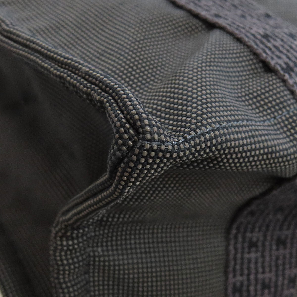 HERMES Backpack canvas gray Her LineMM