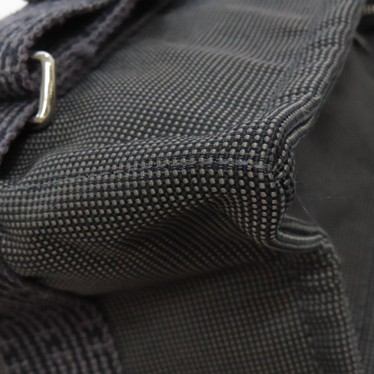HERMES Backpack canvas gray Her LineMM