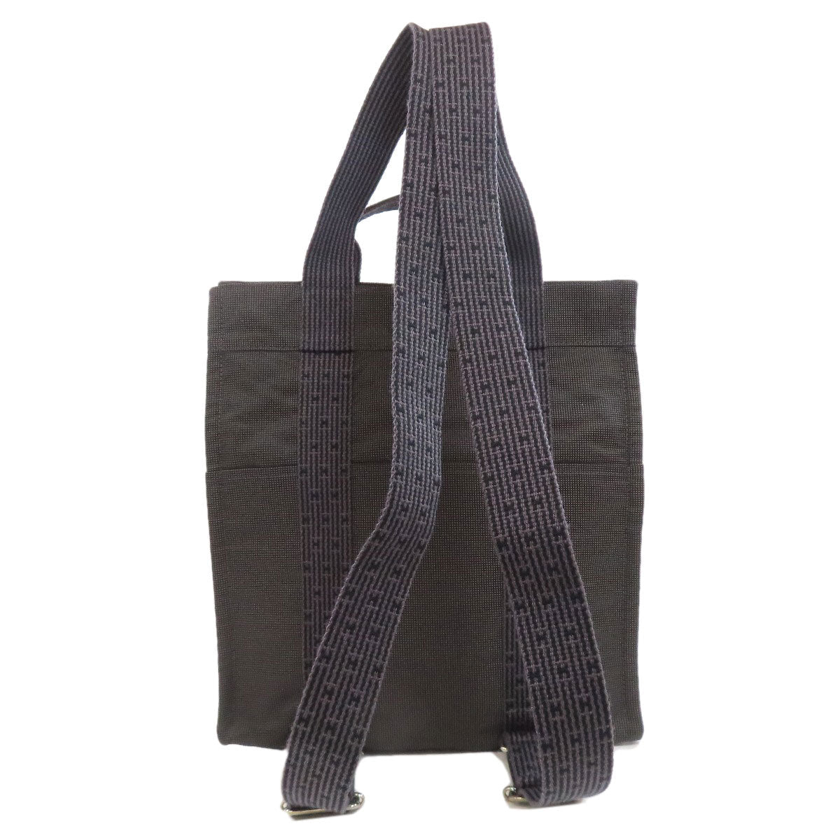 HERMES Backpack canvas gray Her LineMM