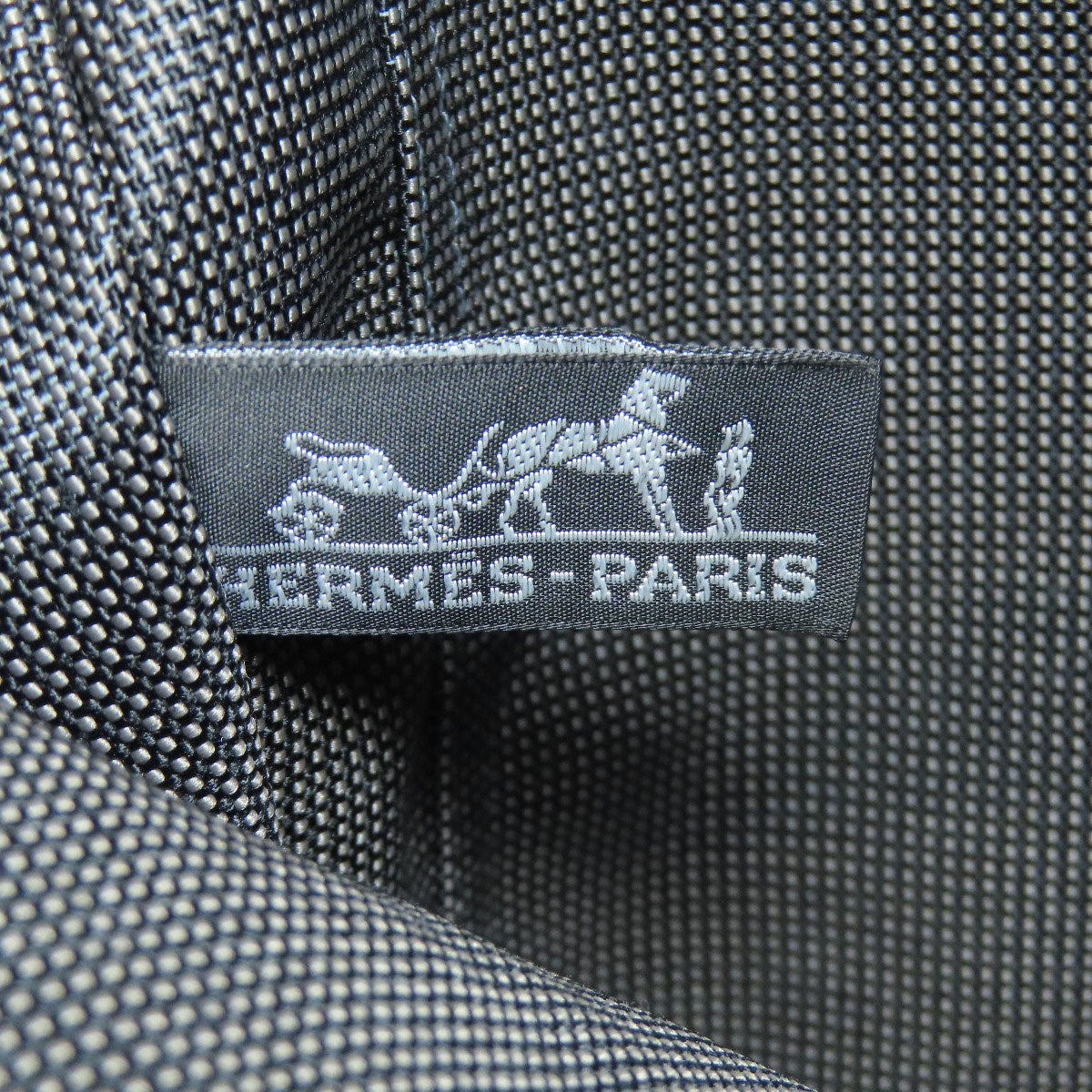 HERMES Backpack canvas gray Her LineMM