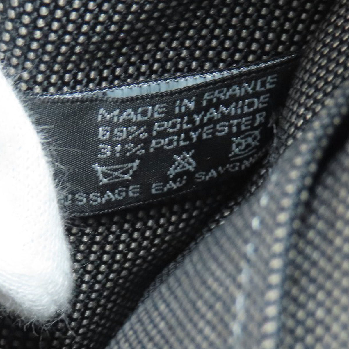 HERMES Backpack canvas gray Her LineMM
