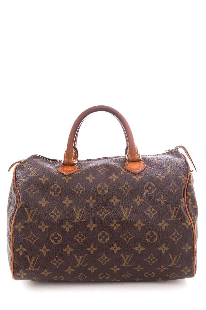 Louis Vuitton 2007 Brown Monogram Speedy HandBag