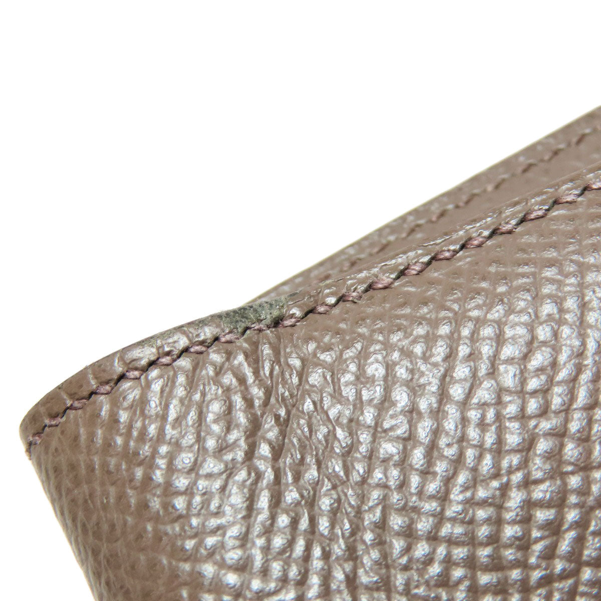 HERMES Long Wallet Purse Epsom beige